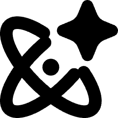 Ai Science Spark Icon from Core Solid Set