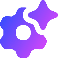 Ai Settings Spark Icon from Flex Gradient Set