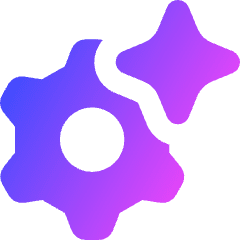 Ai Settings Spark Icon from Core Gradient Set