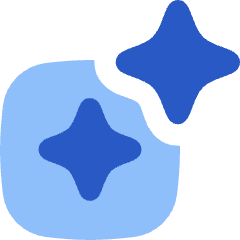 Ai Smart Assistant Square Icon from Flex Flat Set