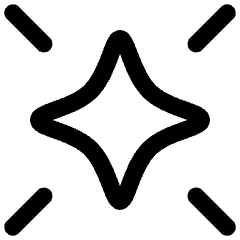 Ai Spark Starlight Icon from Flex Line Set