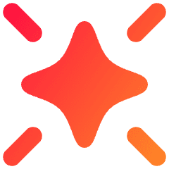 Ai Spark Starlight Icon from Flex Gradient Set