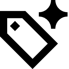 Ai Tagging Spark Icon from Sharp Remix Set