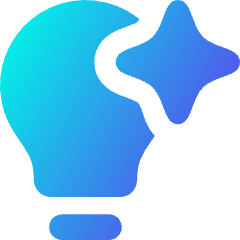 Ai Technology Spark Icon from Flex Gradient Set