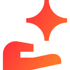 Ai Tools Spark Icon from Sharp Gradient Set