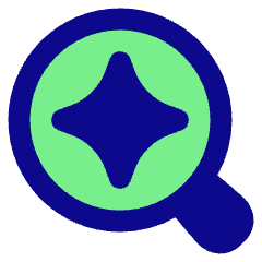 Ai Upscale Spark Icon from Plump Pop Set