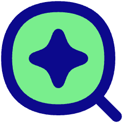 Ai Upscale Spark Icon from Flex Pop Set