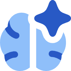 Artificial Intelligence Spark Icon from Flex Flat Set