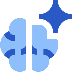 Artificial Intelligence Spark Icon from Sharp Flat Set