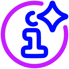 Generate Insight Icon from Plump Neon Set