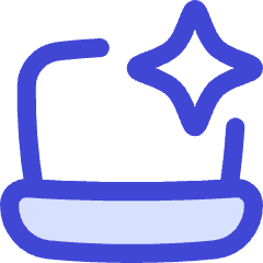 Laptop Ai Spark Icon from Flex Duo Set