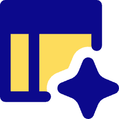 Make Design Spark Icon from Core Pop Set