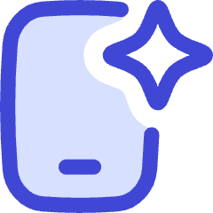 Mobile Ai Spark Icon from Flex Duo Set