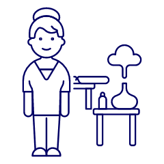 Massagist 4 Illustration from UX Line Set