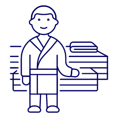 Sauna Room 1 Illustration from UX Line Set