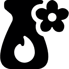 Spa Candle Flower Icon from Ultimate Bold Set