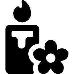 Spa Candle Icon from Ultimate Bold Set