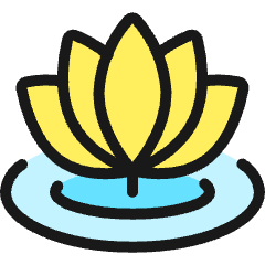 Spa Lotus 1 Icon from Ultimate Colors Set