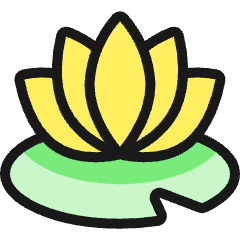 Spa Lotus Icon from Ultimate Colors Set
