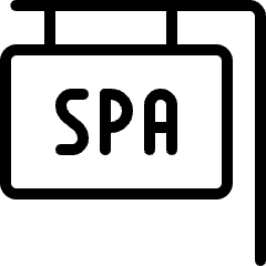 Spa Sign Icon from Ultimate Light Set