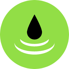 Waterdrop Icon from Kameleon Pop Set