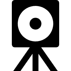 Music Stand Speaker Icon from Nova Solid Set