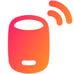 Amazon Echo Icon from Plump Gradient Set