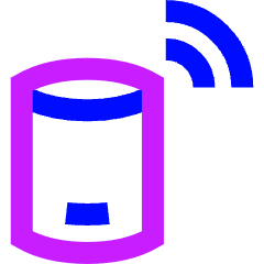 Amazon Echo Icon from Sharp Neon Set