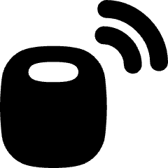 Apple Homepod Icon from Flex Solid Set