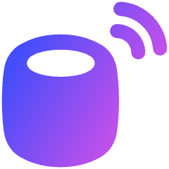 Apple Homepod Icon from Plump Gradient Set