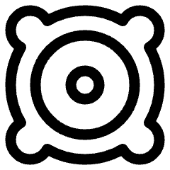 Speaker 1 Icon from Plump Line Set