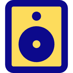 Speaker 2 Icon from Core Pop Set