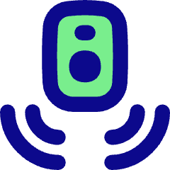 Speaker Spatial Icon from Flex Pop Set