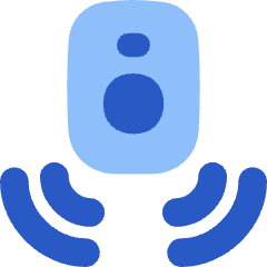 Speaker Spatial Icon from Flex Flat Set