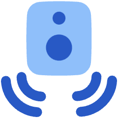 Speaker Spatial Icon from Plump Flat Set