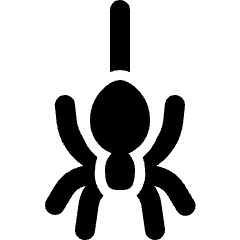 Spider Hang Icon from Ultimate Bold Set