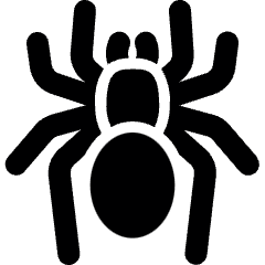 Spider Icon from Ultimate Bold Set