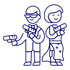Spy Partner 1 Illustration from UX Line Set