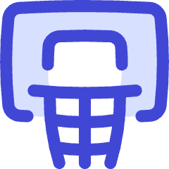 Basketball Hoop Icon from Flex Duo Set
