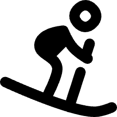 Downhill Skiing Icon from Flex Remix Set