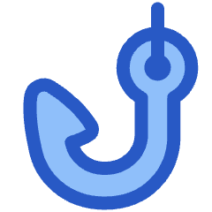 Fishing Phishing Icon from Plump Duo Set