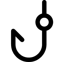 Fishing Phishing Icon from Core Line Set