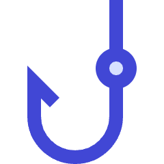 Fishing Phishing Icon from Sharp Duo Set