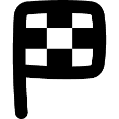 Flag Score Icon from Flex Solid Set