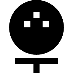 Golf Icon from Sharp Solid Set