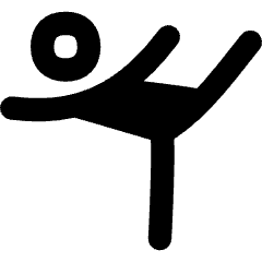 Gymnastics Icon from Flex Remix Set