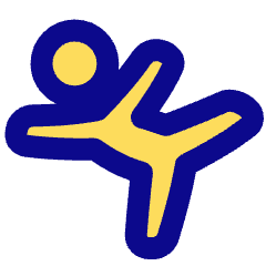 Gymnastics Icon from Plump Pop Set