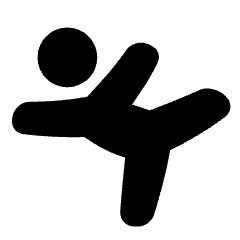 Gymnastics Icon from Plump Solid Set