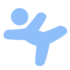Gymnastics Icon from Plump Flat Set