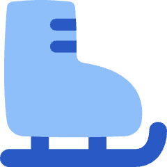 Ice Skating Icon from Flex Flat Set